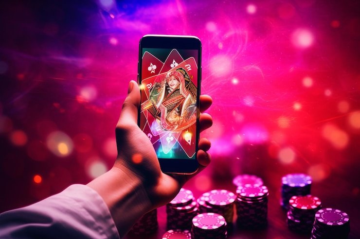 Studio JILI dengan multi-camera menampilkan dealer profesional dan meja permainan blackjack langsung